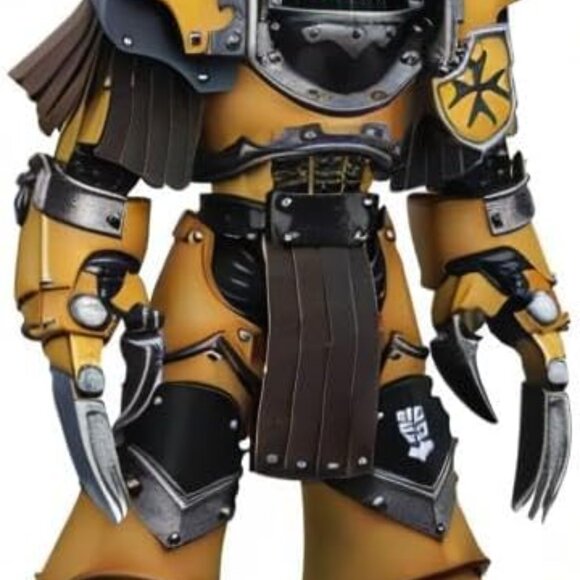 Warhammer Imperial Fists Legion Cataphractii Terminator with Lightning Claws - Picture 3 of 6